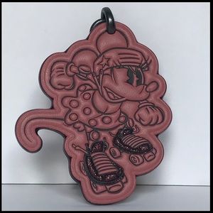 Disney X Coach Minnie Mouse keychain